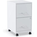 BALHAM TRADE-2-Drawer Vertical File Cabinet Lockable Mobile Design for Letter Size Documents