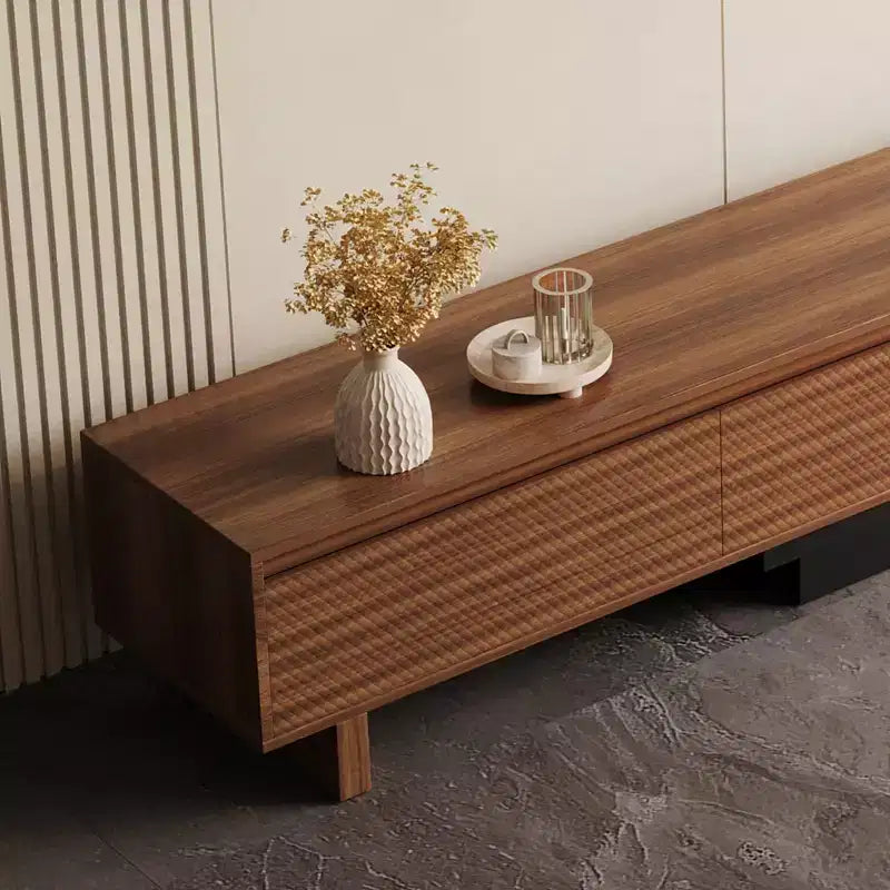 Meuble TV extensible avec 3 tiroirs Mid-Century Modern 78.74102.3