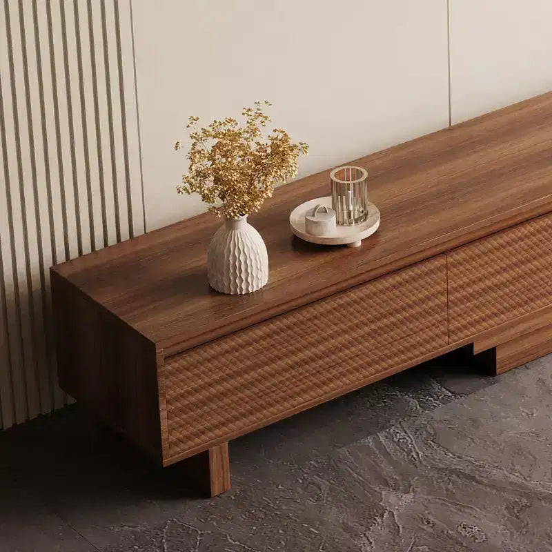 Meuble TV extensible avec 3 tiroirs Mid-Century Modern 78.74102.3
