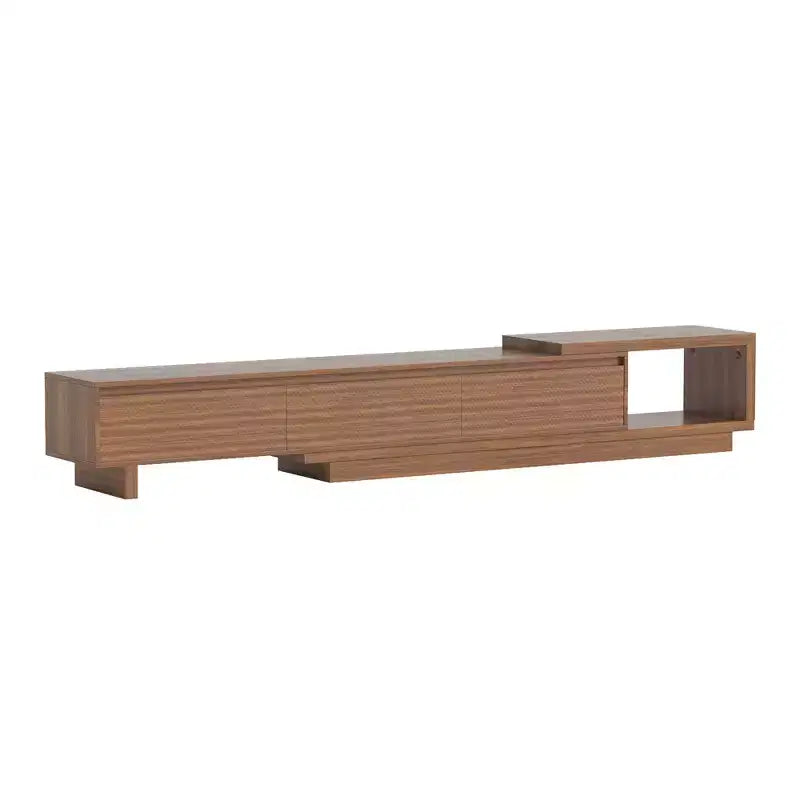 Meuble TV extensible avec 3 tiroirs Mid-Century Modern 78.74102.3