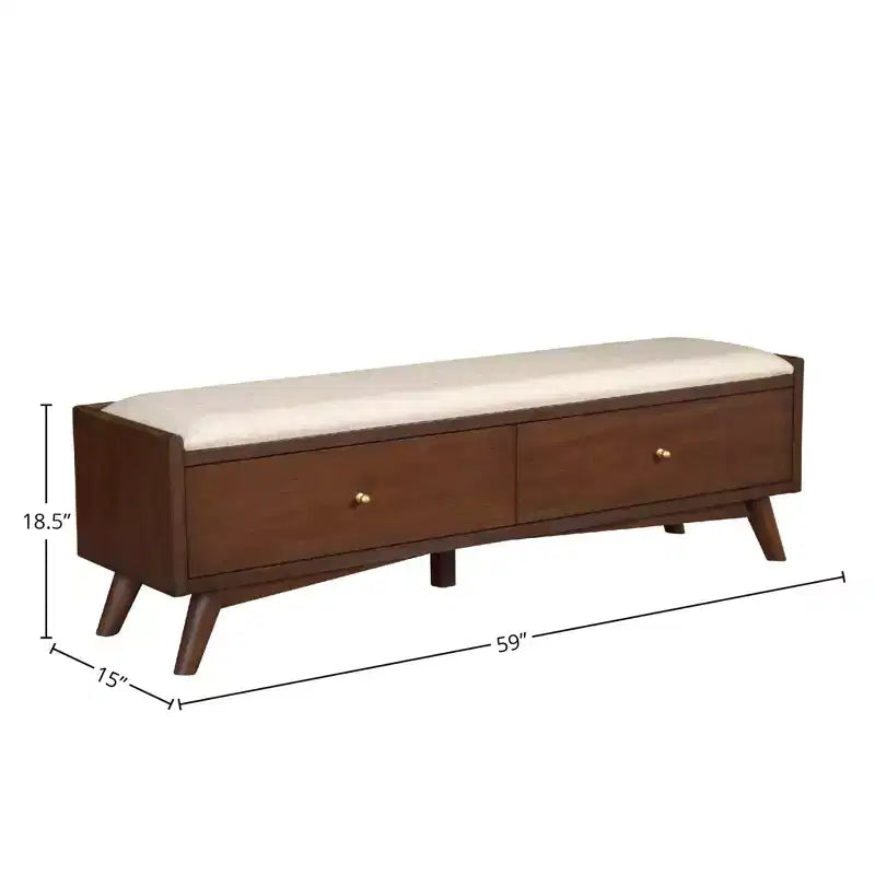 Banc, Noyer