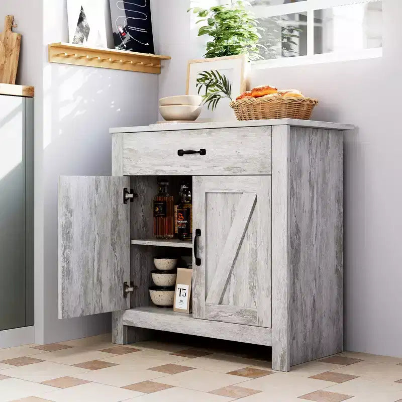 Buffet, Meuble de rangement de cuisine avec tiroirs