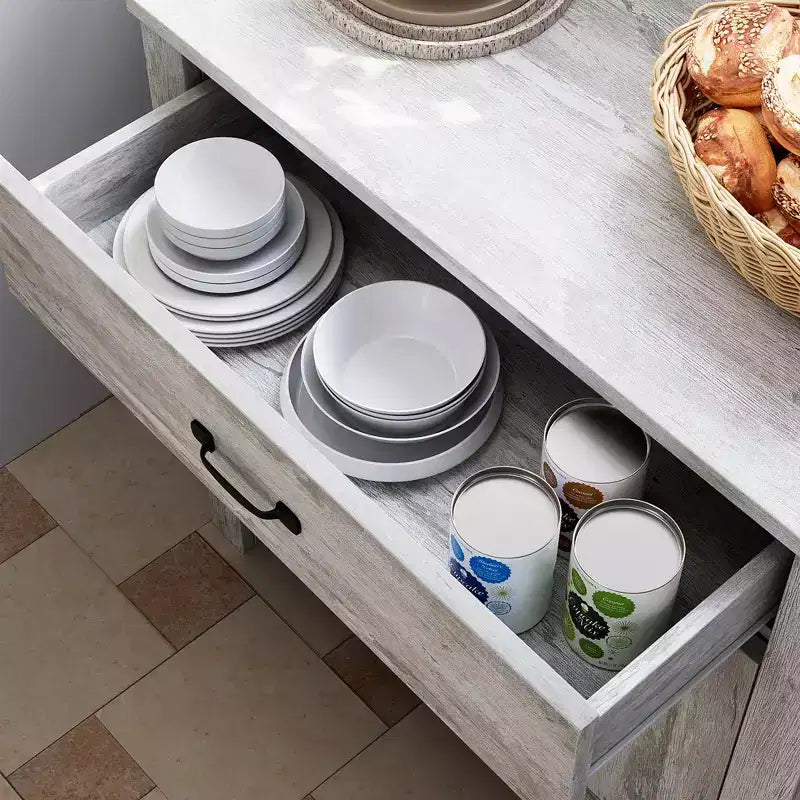 Buffet, Meuble de rangement de cuisine avec tiroirs