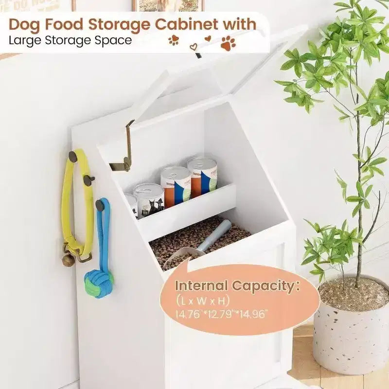 Gamelle surélevée pour chien intégrée et pliable