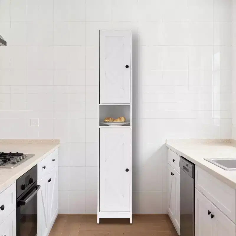 Ensemble de meubles de salle de bain modernes, 2 portes coulissantes, 1 tiroir, étagères réglables