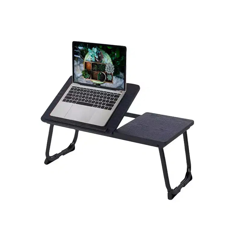 Table de lit pour ordinateur portable avec plateau réglable en hauteur, table de lit pliante et portable