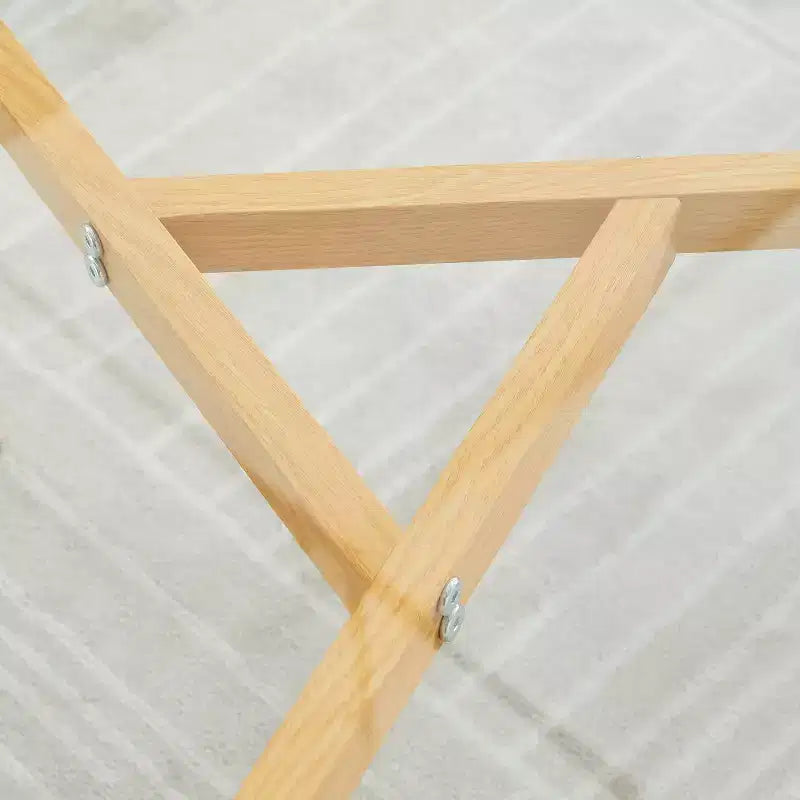 Table basse ronde moderne du milieu du siècle avec plateau en verre